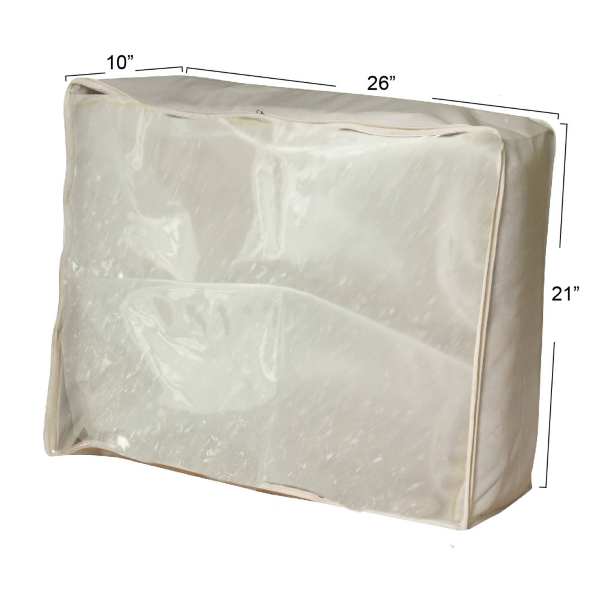 Household Essentials Canvas Blanket Storage Bag
